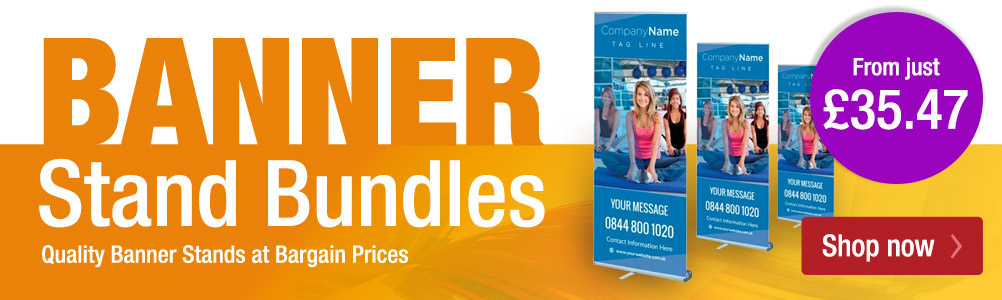 Banner Stands | Pop Up Banners | Discount Displays