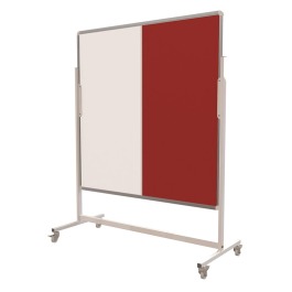 Felt & Dry Wipe Mobile Notice Board | Discount Displays