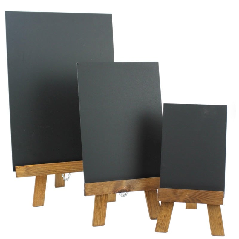 Variety of display easel types for different uses