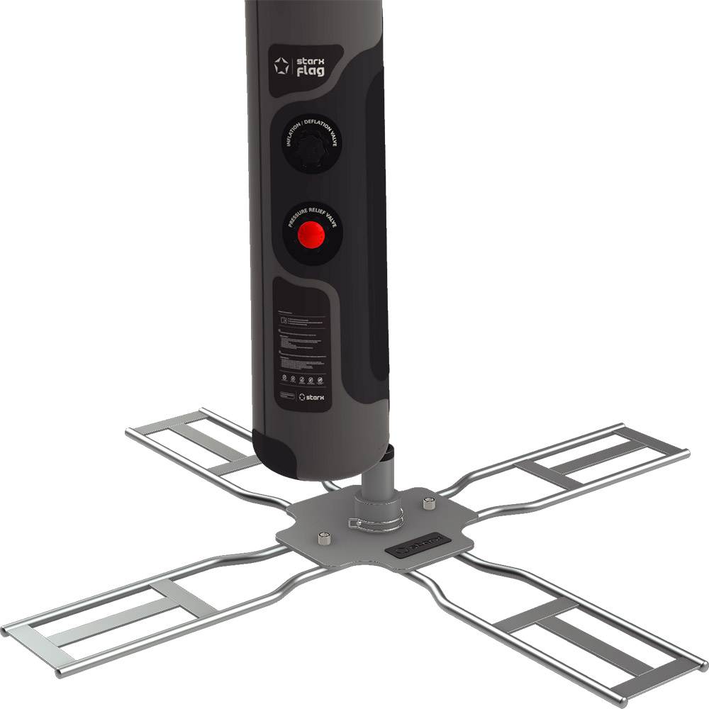 Large Cross Base with Rotator - up to 8m