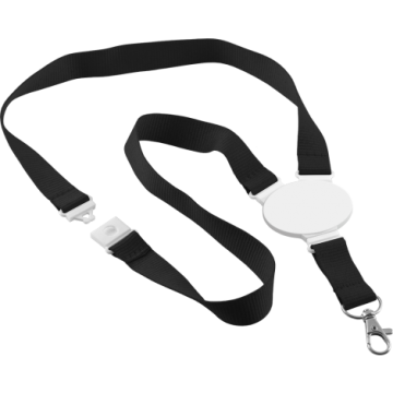 Custom Printed Snap Lanyard - Eliptical Shape