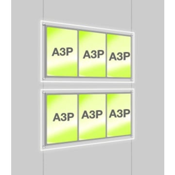 A3 Illuminated Display System