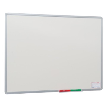 Anodised aluminium framed whiteboard