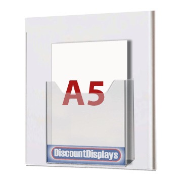 Cable System Leaflet Dispenser - 1xA5 on A4 Centre