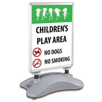 Children's play area sign