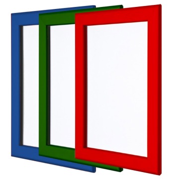 Coloured Snap Frames