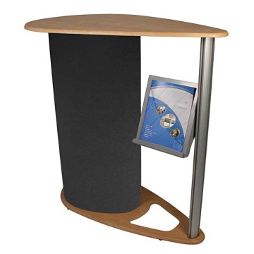 Stylish Workstation w/ Literature Holder