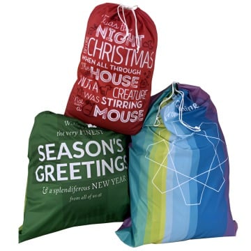 Custom Branded Santa Sacks