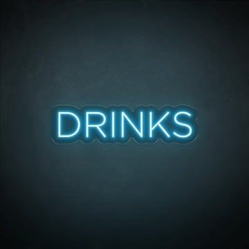 "Drinks" LED Neon Signage