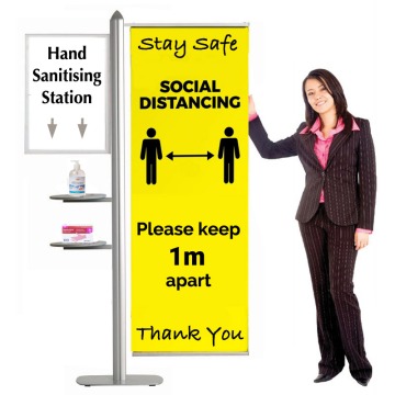 Dynamic Hand Sanitising Station 