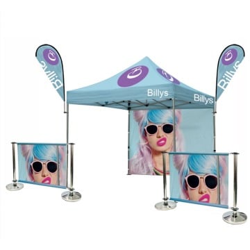 Outdoor Event Tent & Cafe Barrier Bundle