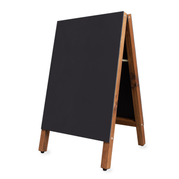 Frameless Chalkboard Pavement Sign