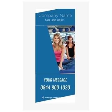 Fitness Banner 13 - Banner Stand 112