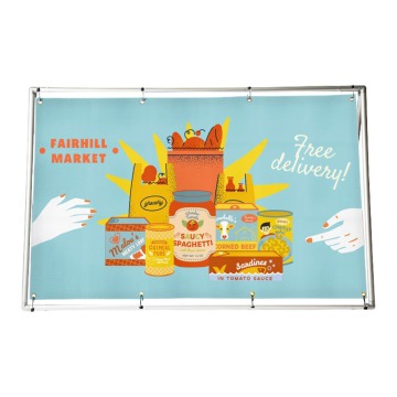 Heavy Duty Outdoor Banner Frame