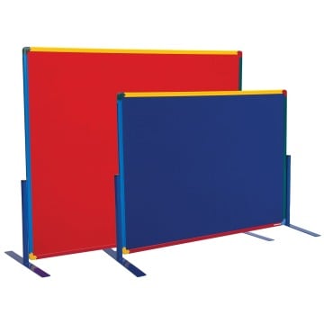 Little Rainbows Freestanding Junior Partition Blue