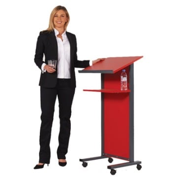 Coloured Panel Front Lectern