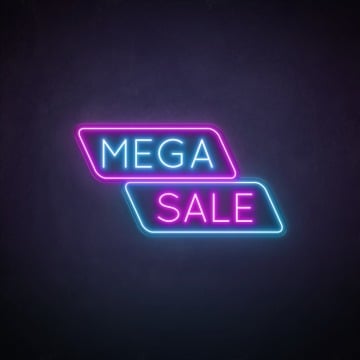 Mega Sale Retro LED Sign