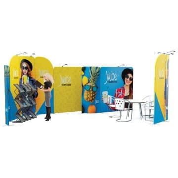 Modulate™ Pop Up Tension Fabric Display