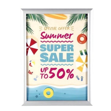 Outdoor Weatherproof poster frame - 25mm