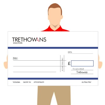 Big Promotional Cheques - Custom Logo