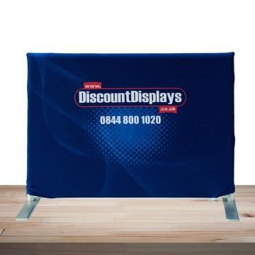 Printed Fabric Desktop Display Stand