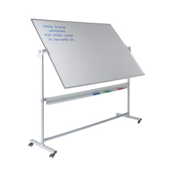 Revolving Whiteboard on Wheels