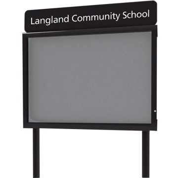 Freestanding Personalised Outdoor School Sign