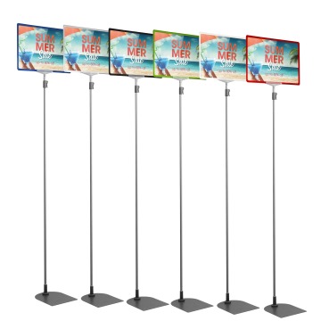 Retail Tall Showcard Stands