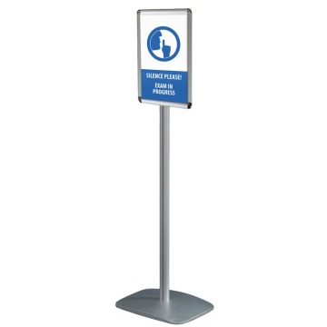 Silence Please Exams in Progress A4 Freestanding Sign Holder
