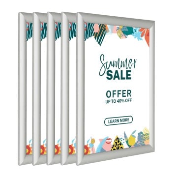 Aluminium Snap Frame Bundles - A4, A3, A2, A1, A0