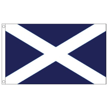 St Andrew's Scotland Flag - 5ft x 3ft - Promotional