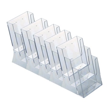 Bundle of Stacked Perspex Brochure Holders