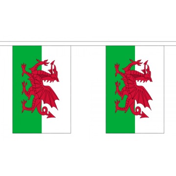 Welsh Bunting - 10 Flags