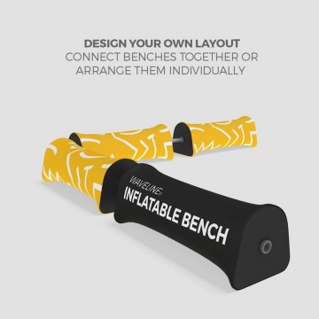 Inflatable Exhibition Bench Straight Connector