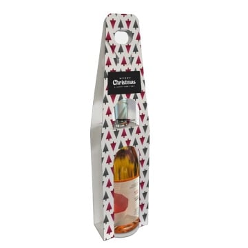 Branded Festive Bottle Carrier