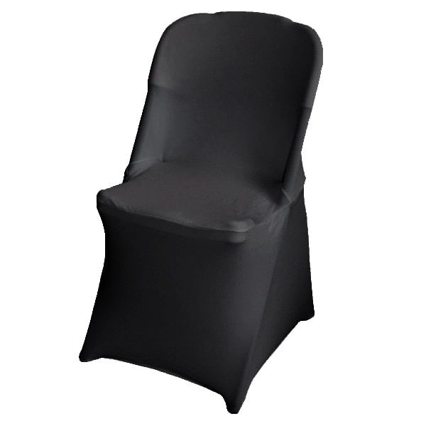 Black Stretch Chair Cover 