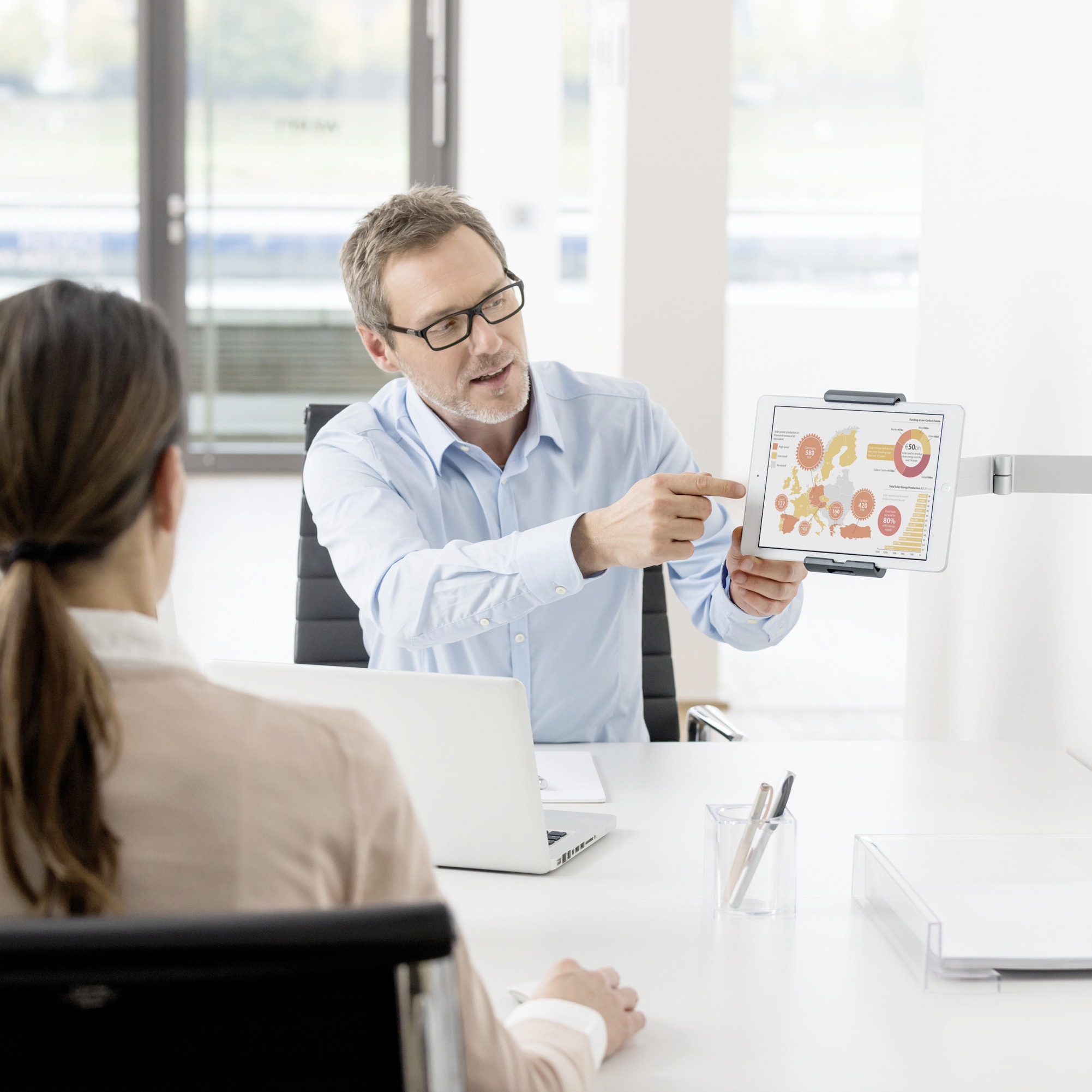 Durable Wall Arm Tablet Holder