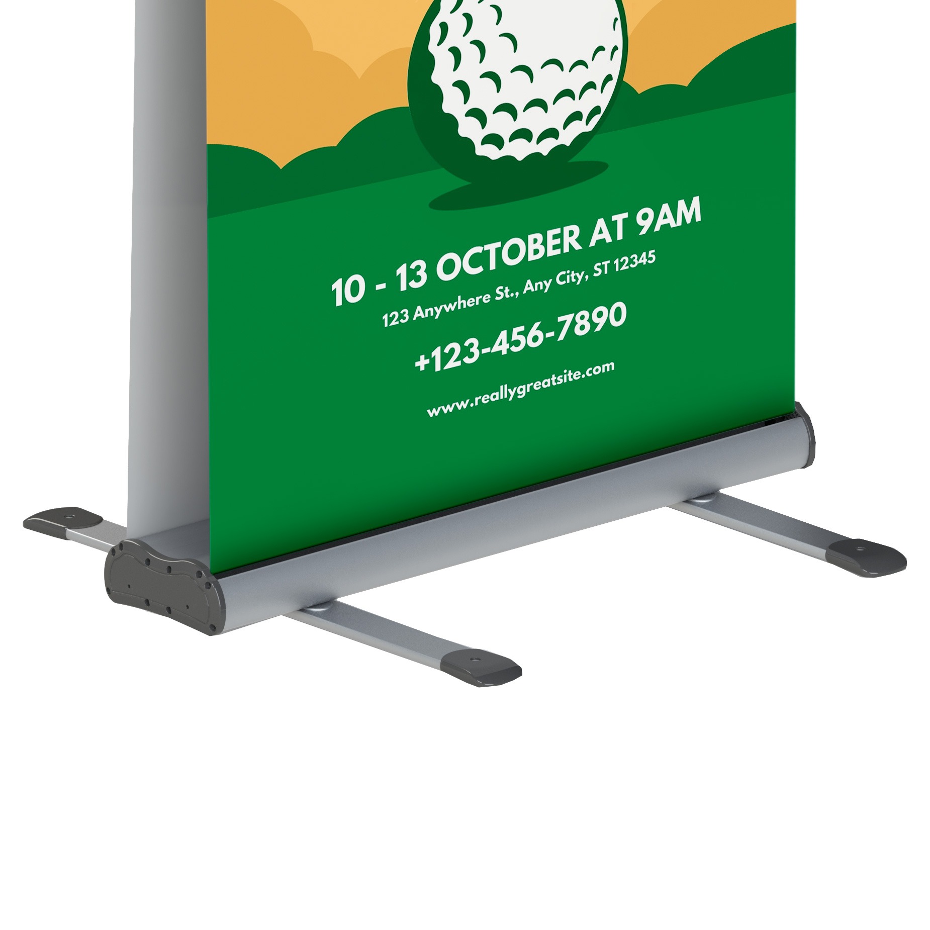 Thunder Outdoor Roller Banner Stand 850mm Wide