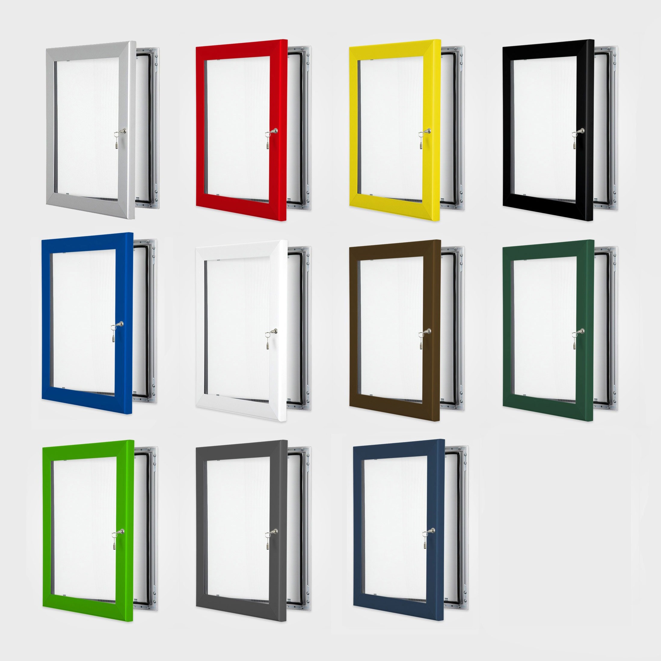 External Poster Case - Coloured Frame