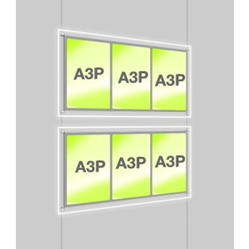 A3 Illuminated Display System