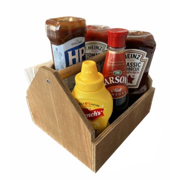 Rustic Condiment Holder