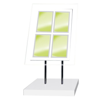 Multi Frame Freestanding LED Illuminated Display