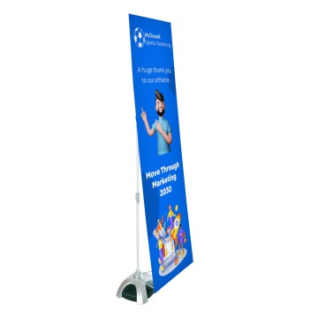 Y-band Outdoor Banner Stand