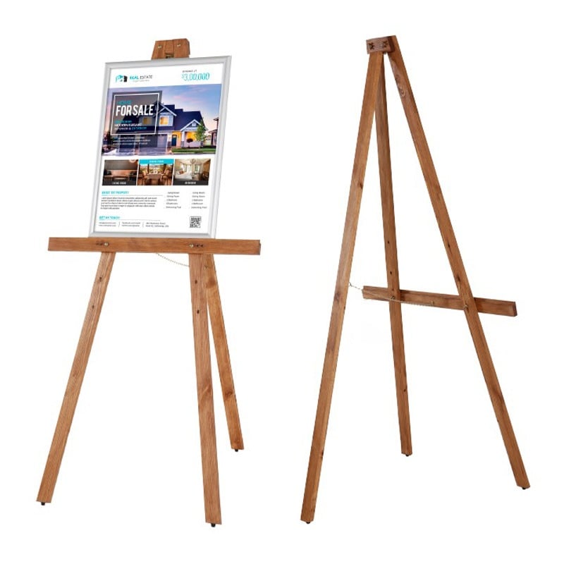 Economy Wooden Display Easel - 160cm High