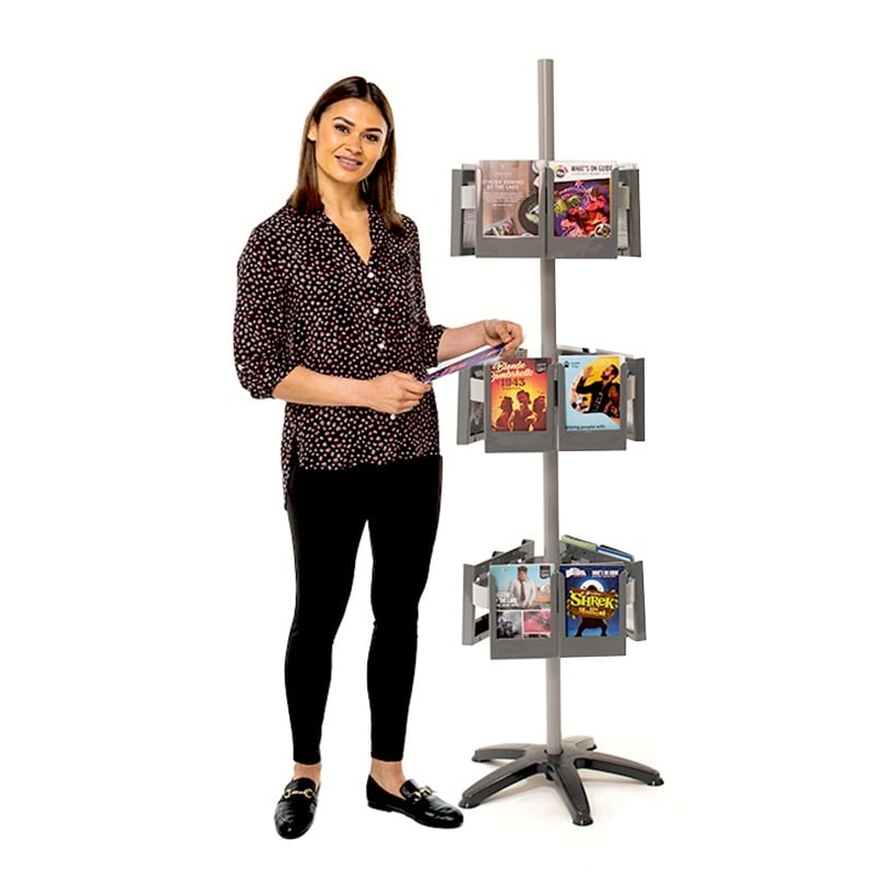 Expanda Literature Stand Carousel Display