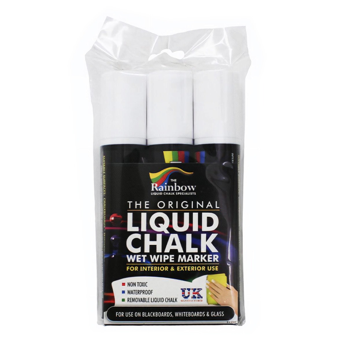 Liquid Chalk Pens (white 3 pack)