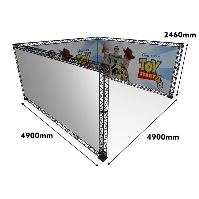 Truss Kit 11 5x5m Display Stand For Exhibitions