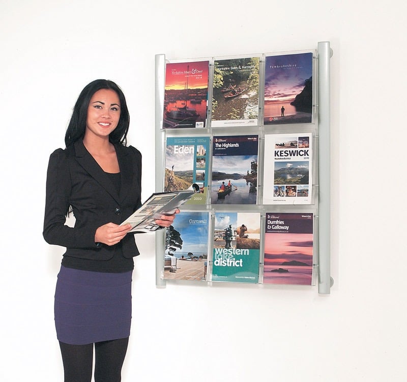 Wall Mounted Leaflet Holders