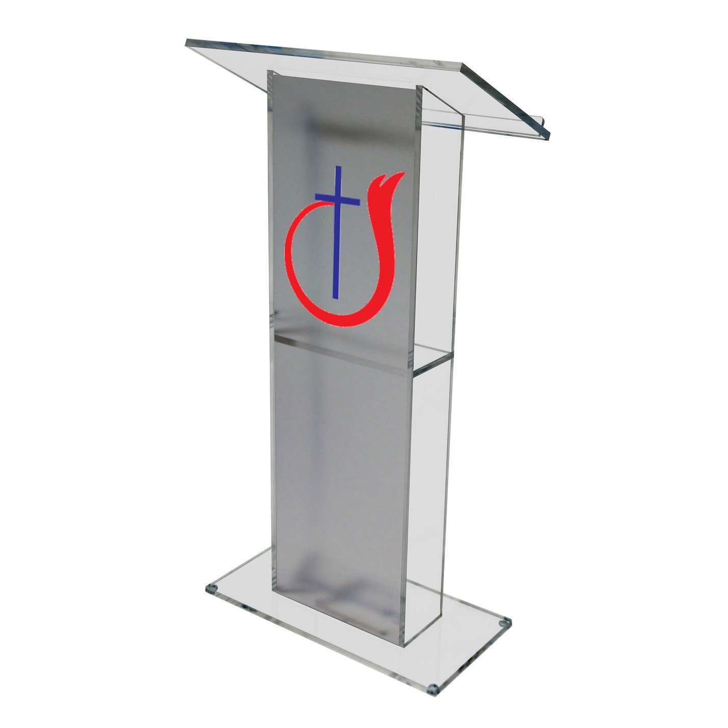 Floor Standing Perspex Lectern