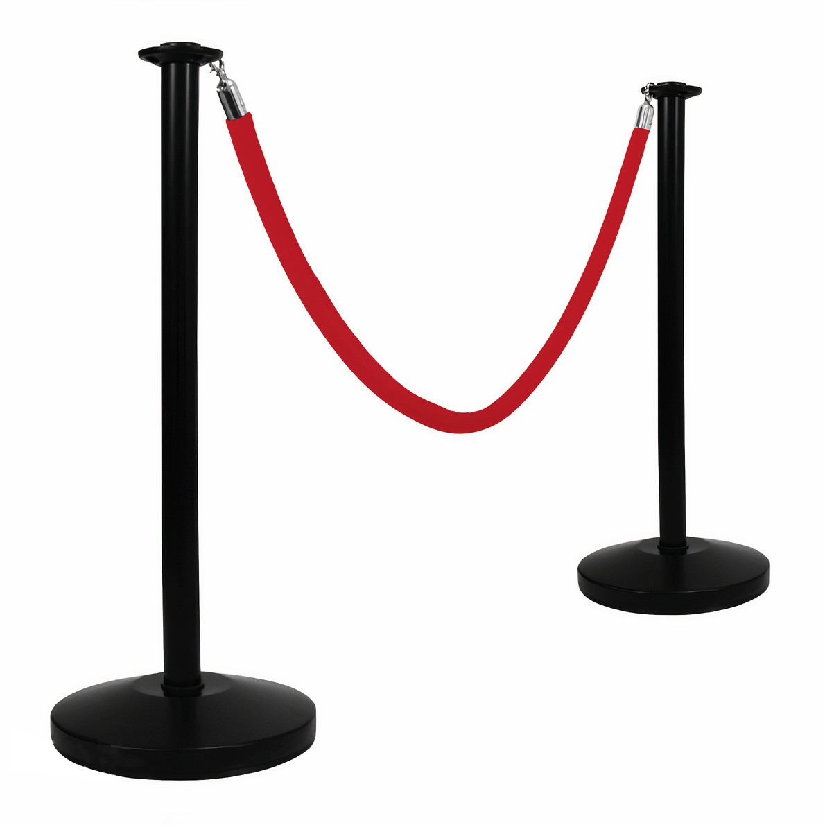 Black Economy Rope and Post Stanchions